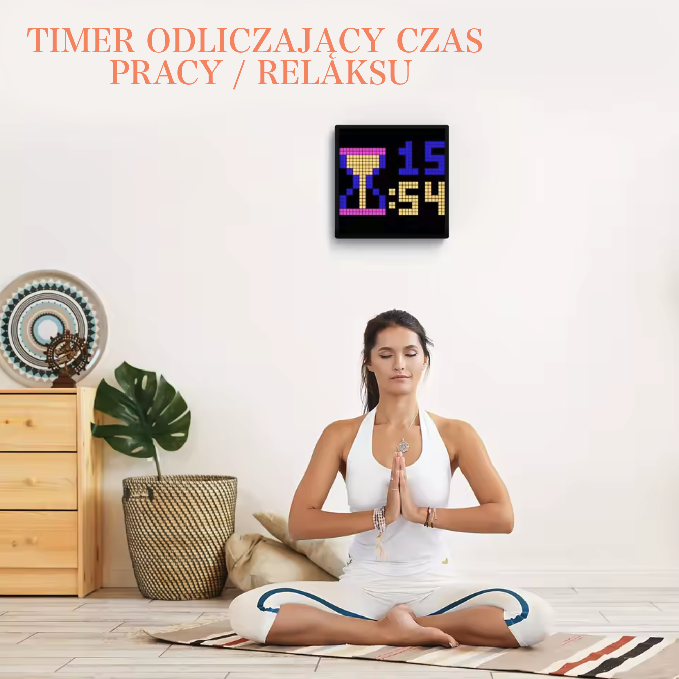 iDotMatrix - Wyświetlacz pikseli LED, 32 x 32