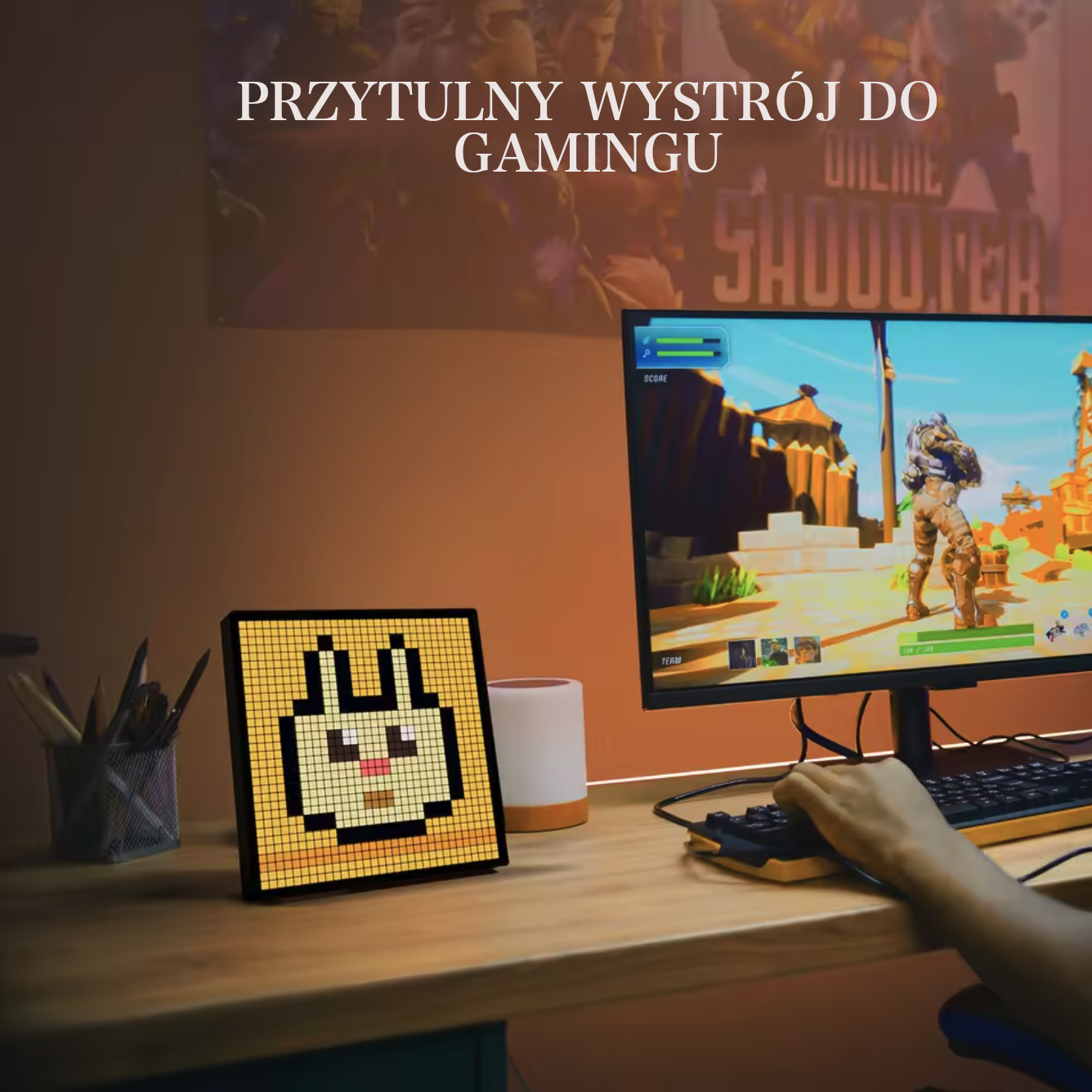 iDotMatrix - Wyświetlacz pikseli LED, 32 x 32