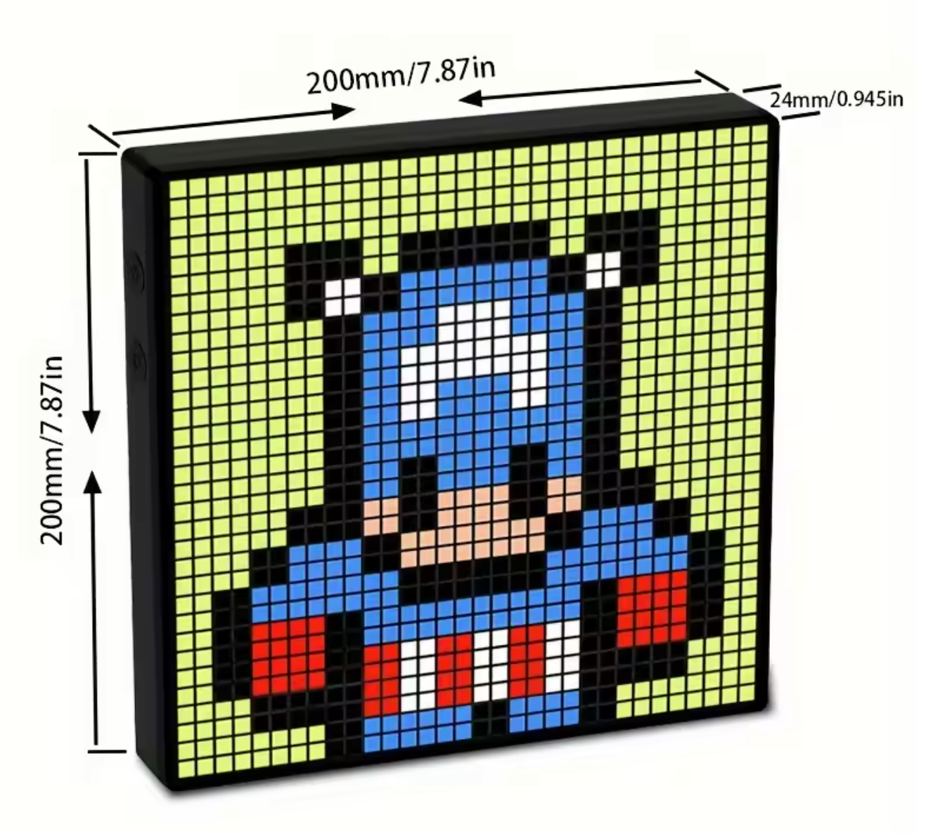 iDotMatrix - Wyświetlacz pikseli LED, 32 x 32